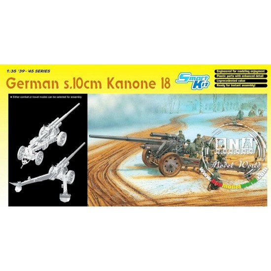 1/35 German 10cm Kanone 18 (Smart kit)