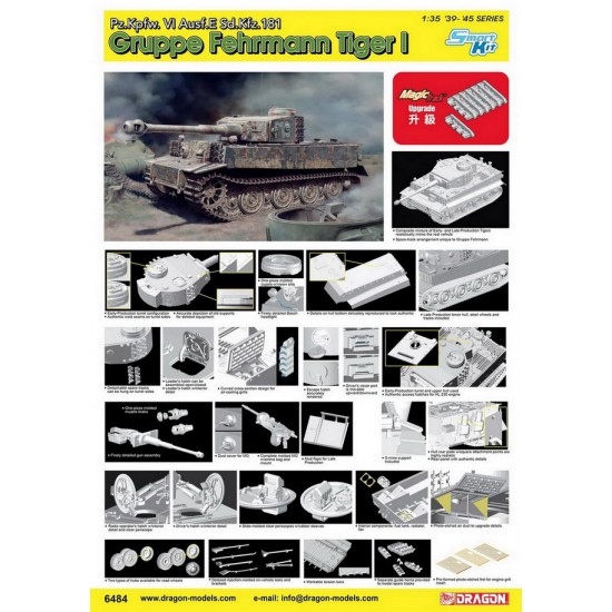 1/35 SdKfz.181 Pz.Kpfw.VI Ausf.E Gruppe Fehrmann Tiger I