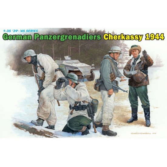 1/35 Panzergrenadiers, Cherkassy 1944 (4 Figures)
