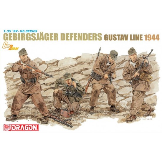 1/35 Gebirgsjager Defense Gustav Line 1944