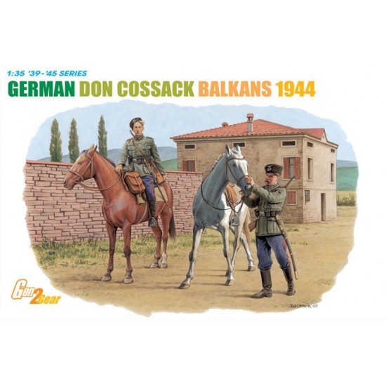 1/35 German Don Cossack - Balkans 1944