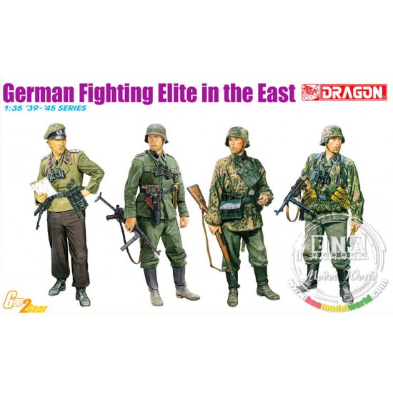 1/35 German Fighting Elite in the East (4 Figures)