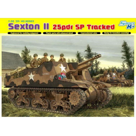 1/35 WWII Sexton II 25pdr SP Tracked [Smart Kit]