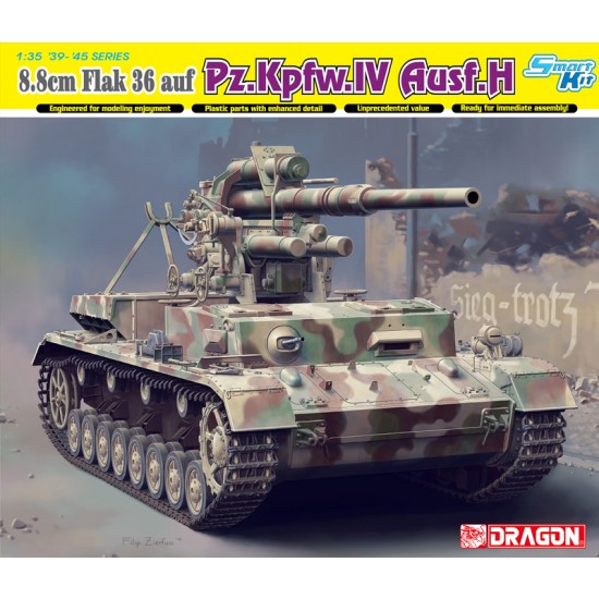1/35 PzKpfw.IV Ausf.H with 8.8cm FlaK 36 auf [Smart Kit]