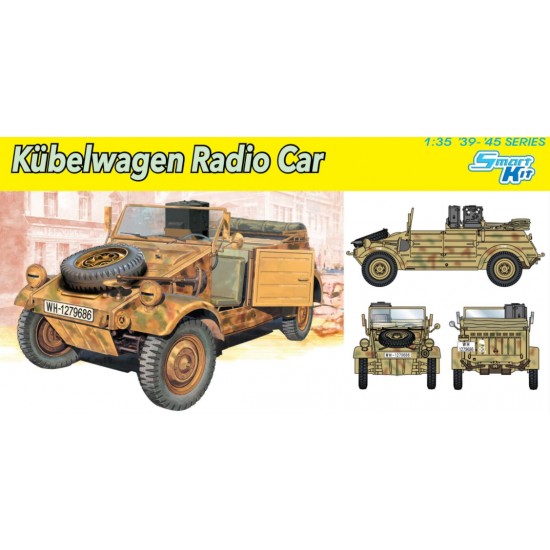 1/35 WWII German Kubelwagen Radio Car