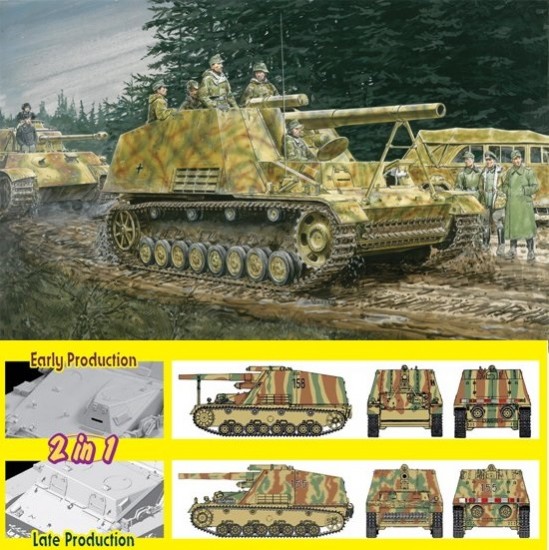 1/35 SdKfz.165 Hummel Early / Late Production