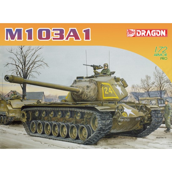 1/72 M103A1 Heavy Tank