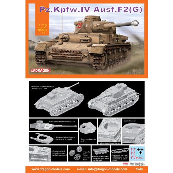 1/72 PzKpfw IV Ausf F2 (G)