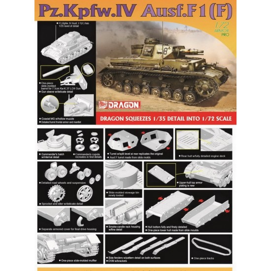 1/72 PzKpfw.IV Ausf.F1(F)