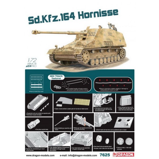 1/72 SdKfz.164 Hornisse w/NEO Track