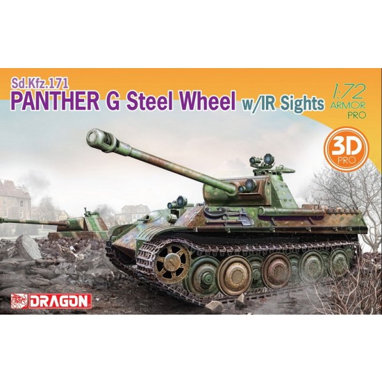 1/72 Panther G Steel Wheel w/IR Sights