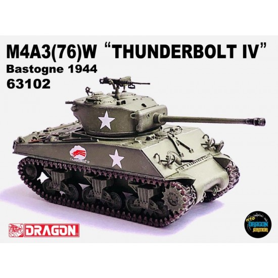 1/72 M4A3(76)W "Thunderbolt IV" Bastogne 1944