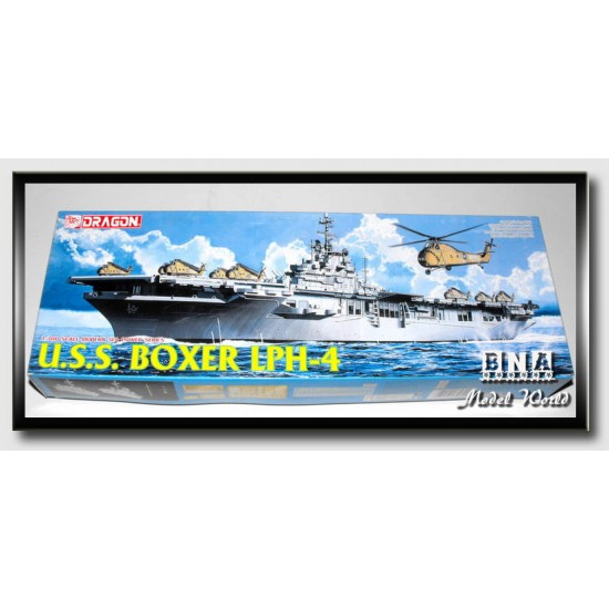 1/700 USS Boxer LPH-4 Helicopter Carrier 