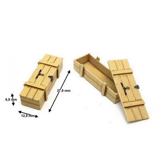 1/35 Wooden Box #6 (No Handles)