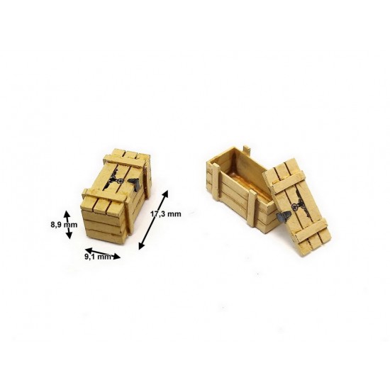 1/35 Wooden Box #7 (No Handles)