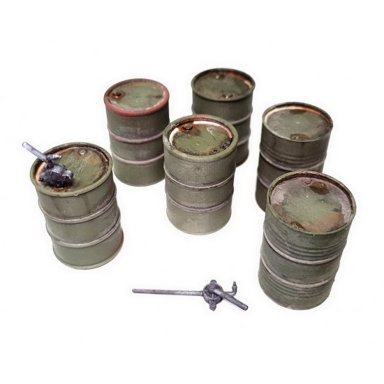 1/35 WWII Allied Oil Drums