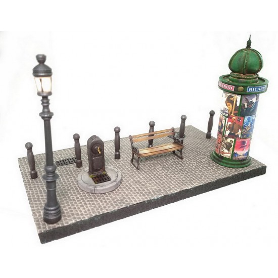 1/35 Miniature Urban Furniture