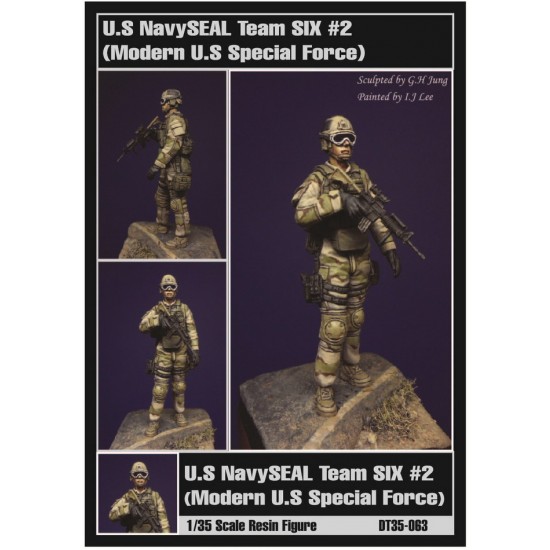 1/35 US Navy Seal Team Six Set #2 (Modern US Special Force) (1 Figure)
