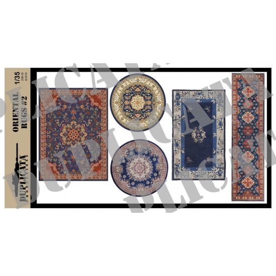 1/35 Furnishing - Oriental Rugs #2
