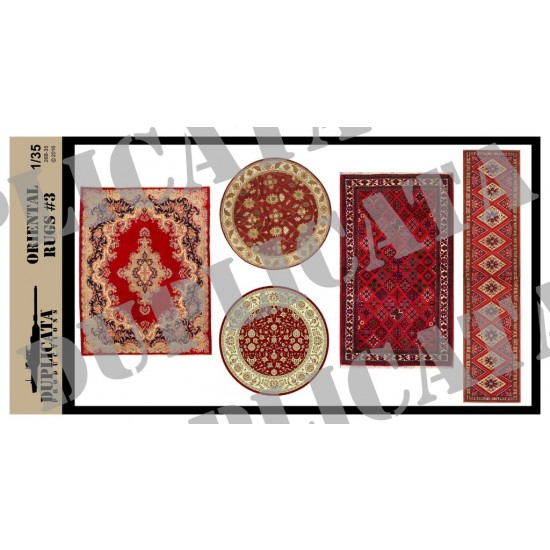 1/35 Furnishing - Oriental Rugs #3