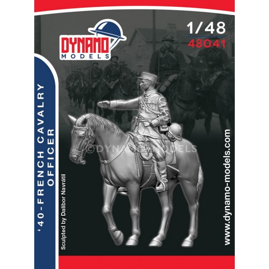 1/48 French '40 Cavalry Officer