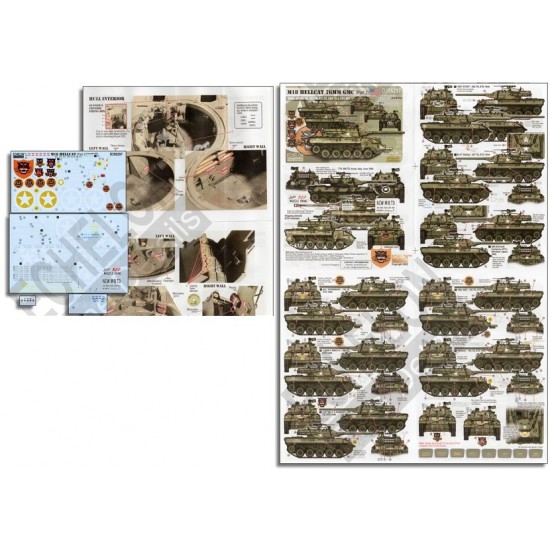 Decals for 1/35 M18 Hellcat 76mm GMC Part. 2