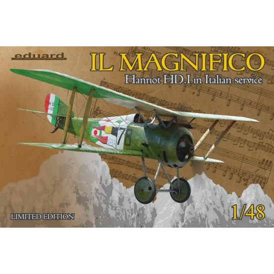 1/48 WWI French IL Magnifico Hanriot HD.I in Italian Service [Limited Edition]
