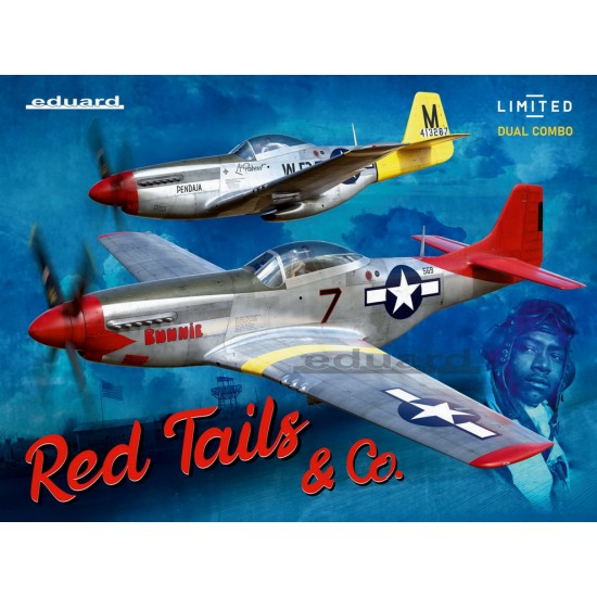 1/48 Red Tails & Co. - US P-51D Mustang Dual Combo [Limited Edition]