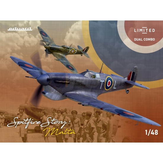 1/48 Spitfire Story: Malta Dual Combo - Mk.Vb & Vc [Limited Edition]