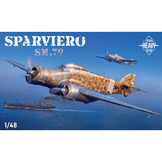 1/48 WWII Italian Savoia-Marchetti SM.79 Sparviero (Sparrowhawk) [Limited Edition]