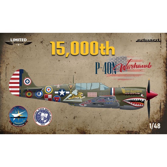 1/48 WWII US Fighter P-40N Warhawk 15,000th Aircraft [Limited Edition]