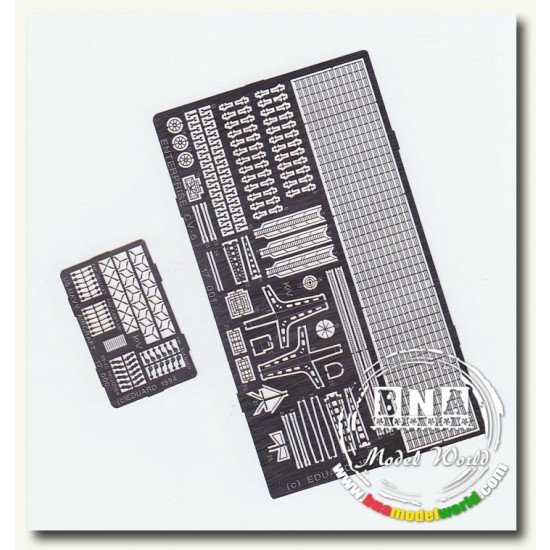 Photo-etched set for 1/700 USS CV6 Enterprise for Tamiya