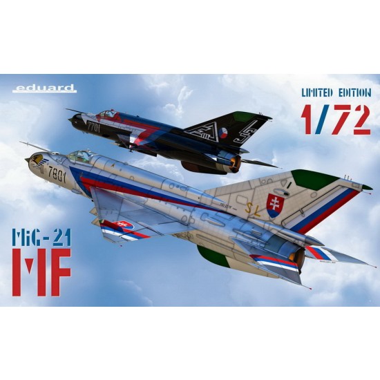1/72 Dual Combo - MiG-21MF in Czech & Czechoslovak Service (2 kits) [Limited Edition] 