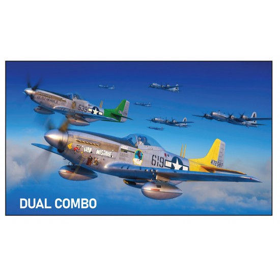 1/72 Tales Of Iwojima Dual Combo: WWII US P-51D (15th, 506th, 21st FG) [Limited Edition]