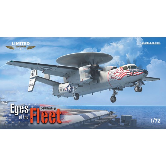 1/72 Eyes of the Fleet - US E-2C Hawkeye Twin-turboprop Naval Carrier ...