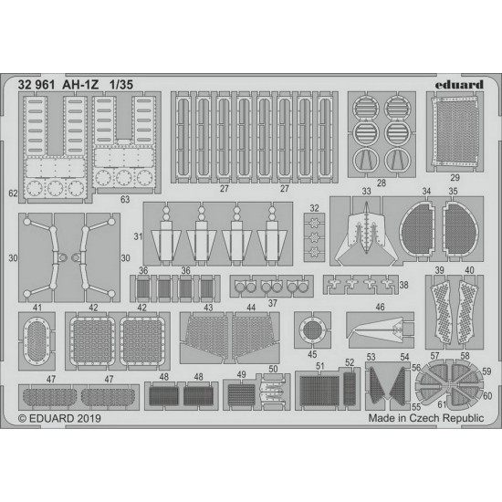 1/35 Bell AH-1Z Viper Detail set for Academy kits