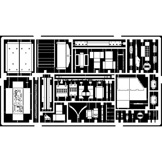 Photoetch for 1/35 British Crusader Mk.III for Italeri kit