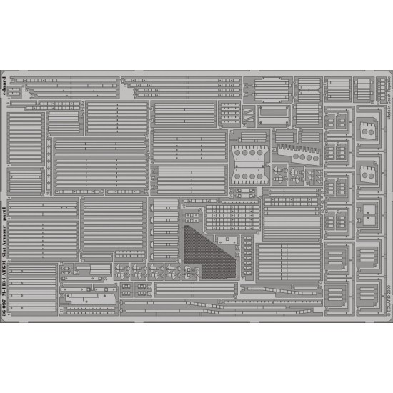 1/35 M1134 Stryker ATGM (Anti-Tank Guided Missile) Slat Armour for AFV Club kit