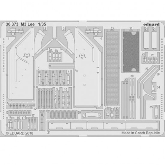 1/35 M3 Lee Photo-etched Set for Takom kits