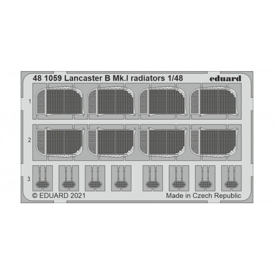 1/48 Avro Lancaster B Mk.I Radiators Detail Set for HK Models