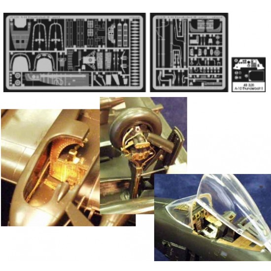 Photoetch for 1/48 A-10 Thunderbolt II for Tamiya kit