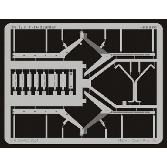 Photoetch for 1/48 F-16 Ladder