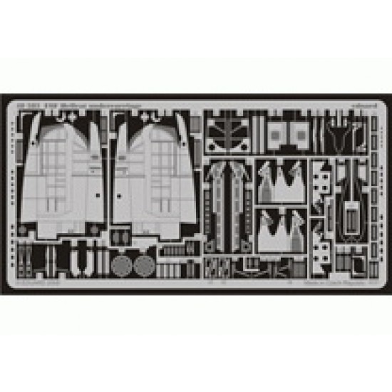 Photoetch for 1/48 F6F Undercarriage for Eduard kit