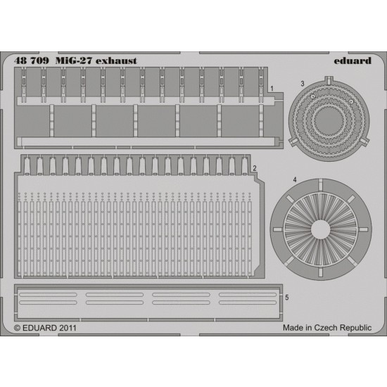 1/48 Mikoyan MiG-27 Exhaust for Italeri kit