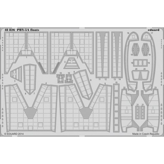 1/48 Consolidated PBY-5A Catalina Floats Detail-up Set for Revell kit