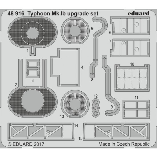 1/48 Hawker Typhoon Mk.Ib Detail Set for Eduard kit 