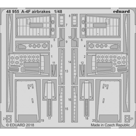 1/48 Douglas A-4F Airbrakes Detail Set for Hobby Boss kits