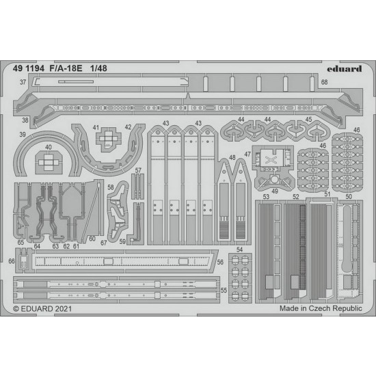 1/48 Boeing F/A-18E Super Hornet Detail Set for Meng kits