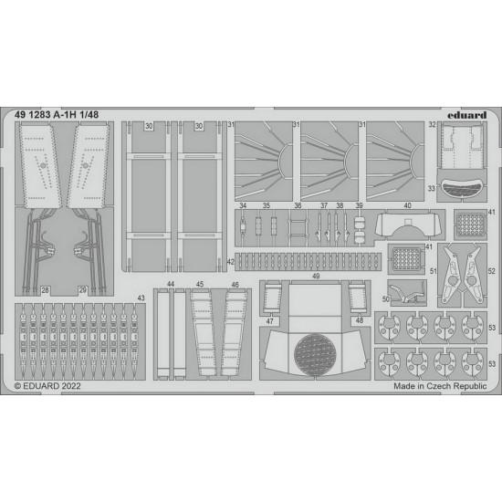 1/48 Douglas A-1H Skyraider Detail Set for Tamiya kits