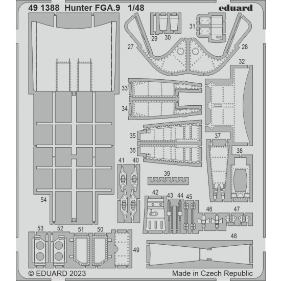 1/48 Hawker Hunter FGA.9 Detail Parts for Airfix kits